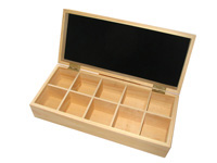 wood tea box